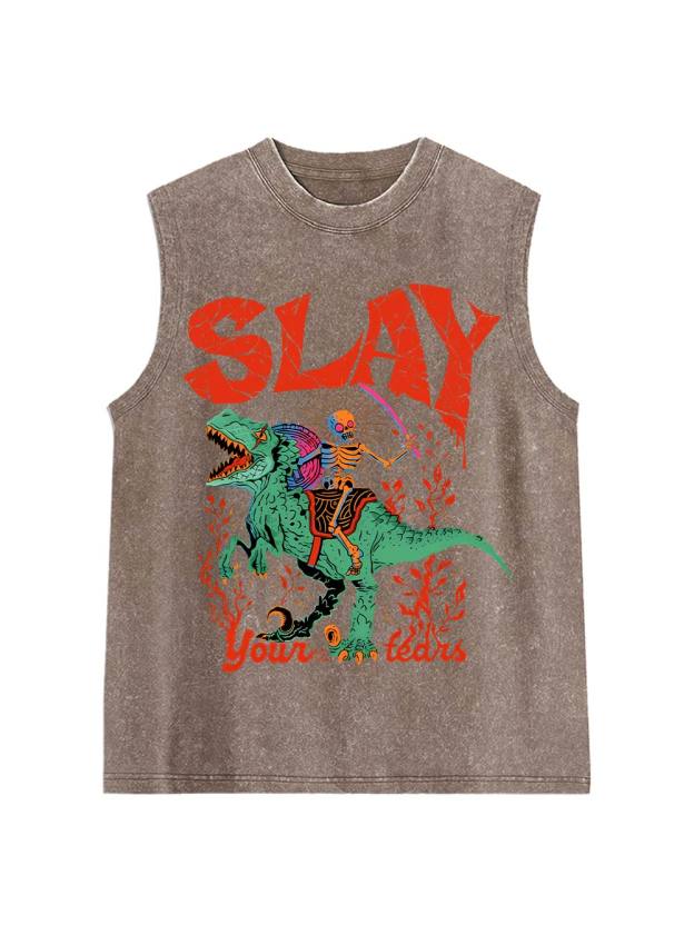 Slay Washed Tank Top