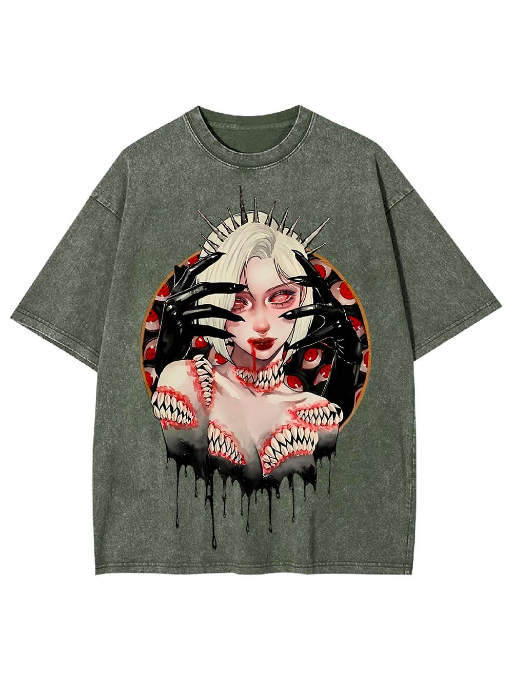 Bloodthirsty Siren Washed Tshirt