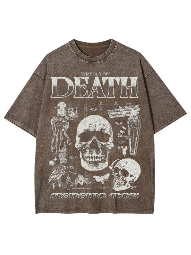 Remember You Will Die Washed Tshirt