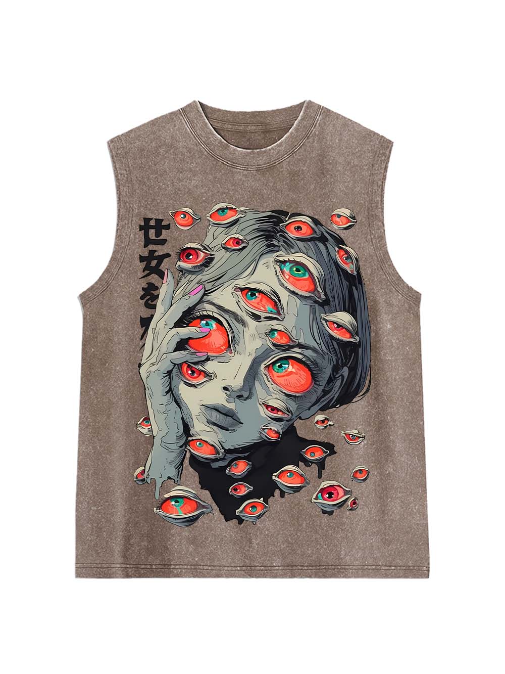 Eyes Of The Unseen Washed Tank Top