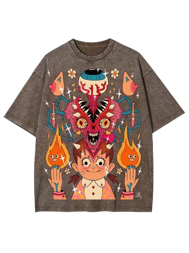 Monster Washed Tshirt