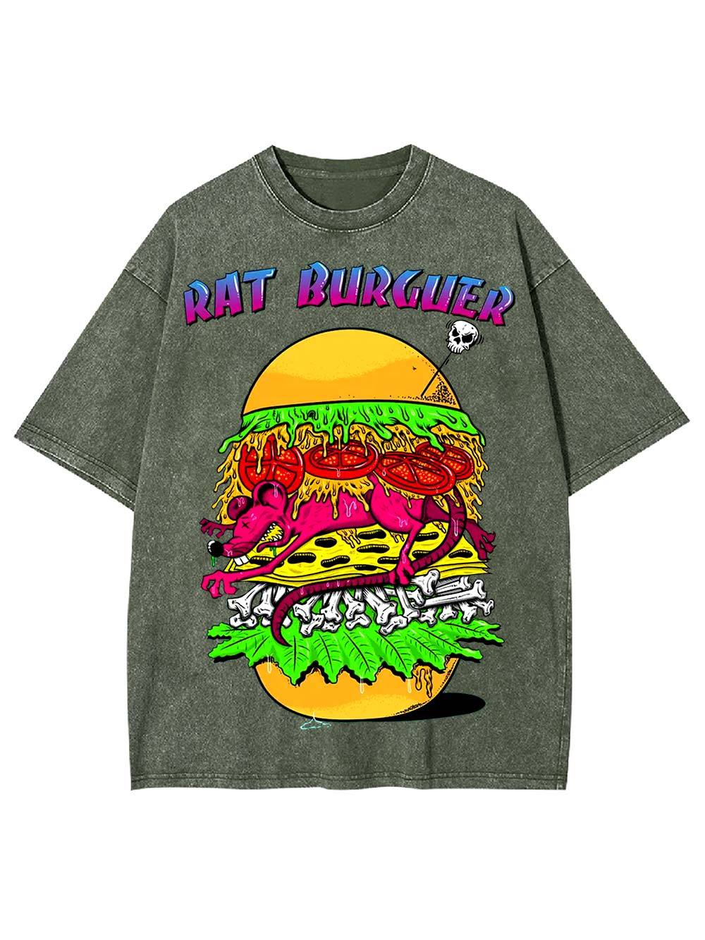 Rat Burger Washed Tshirt