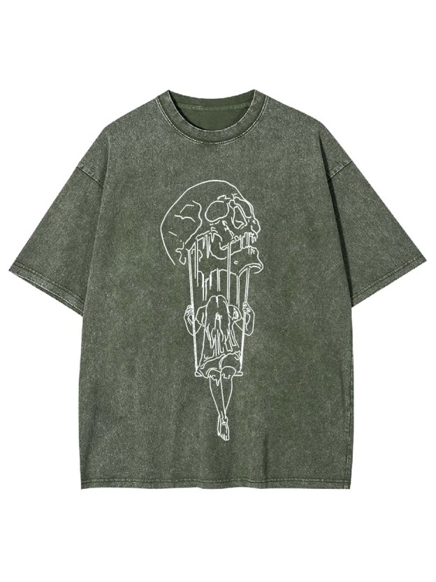 The Swing of Death Washed Tshirt