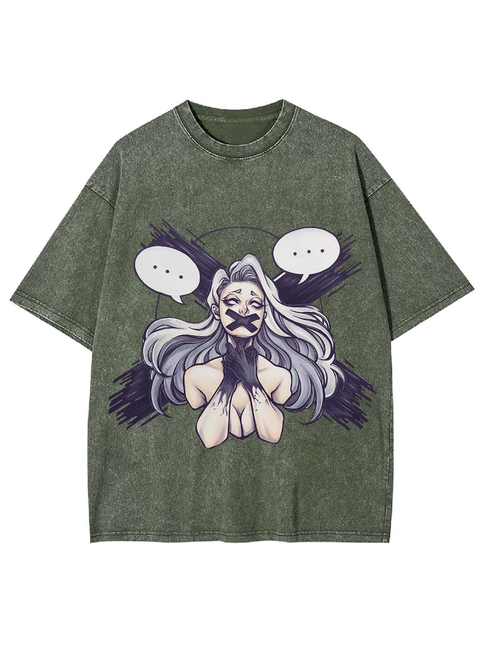 Silenced Emotions Washed Tshirt