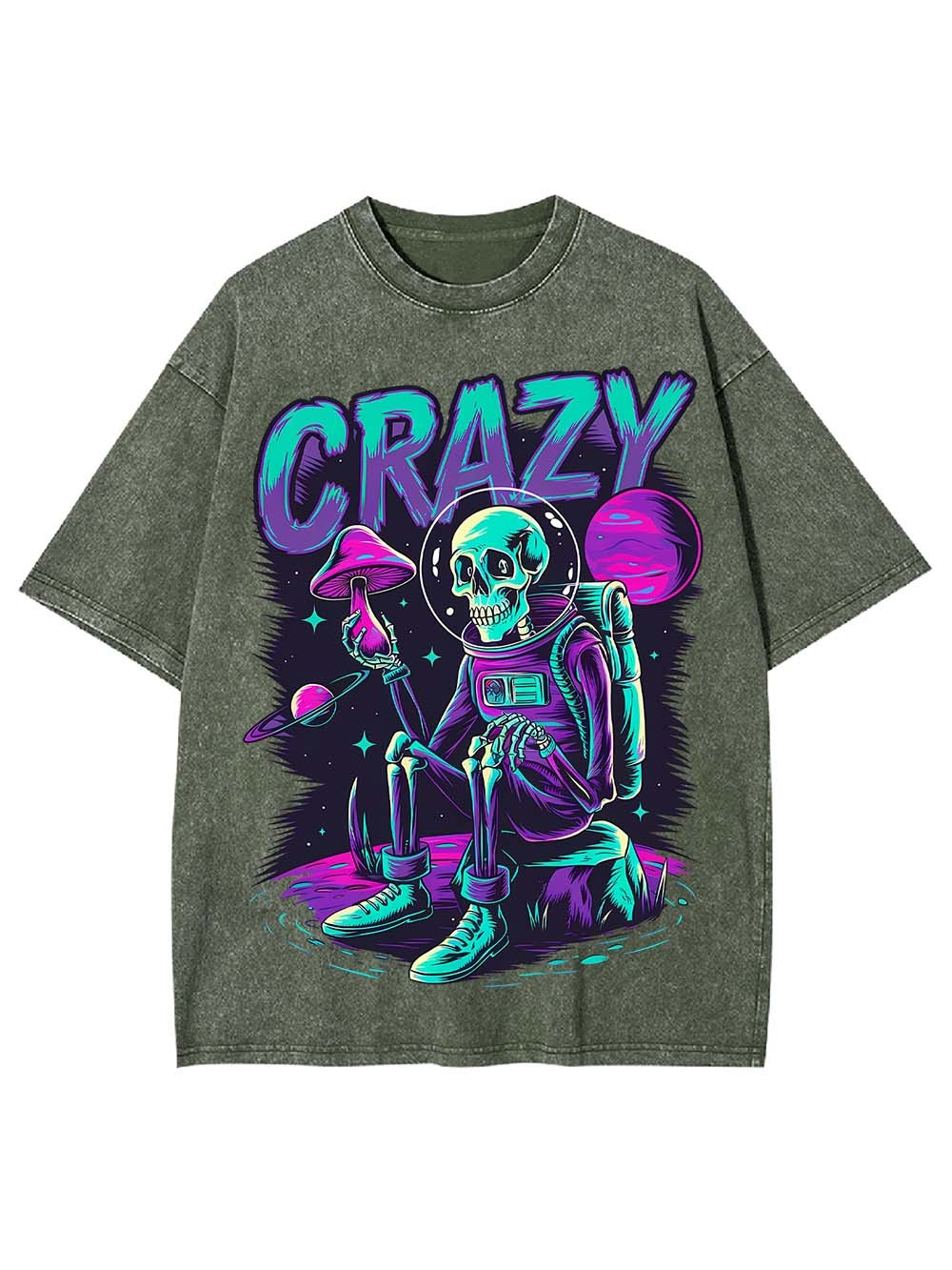 CRAZY WASHED TSHIRT