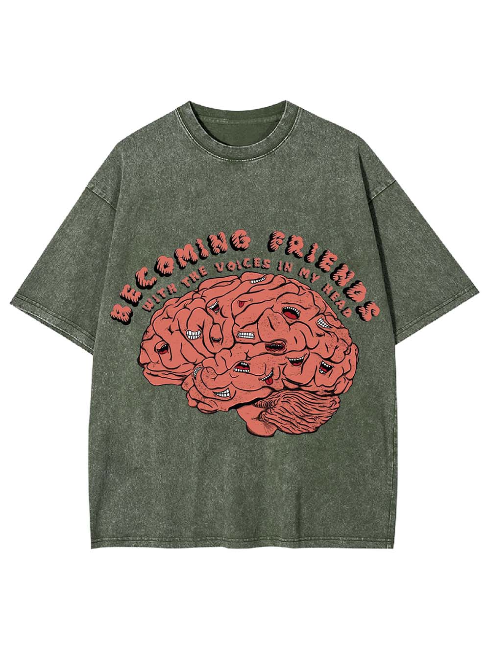 EMBRACING INNER CHAOS WASHED TSHIRT