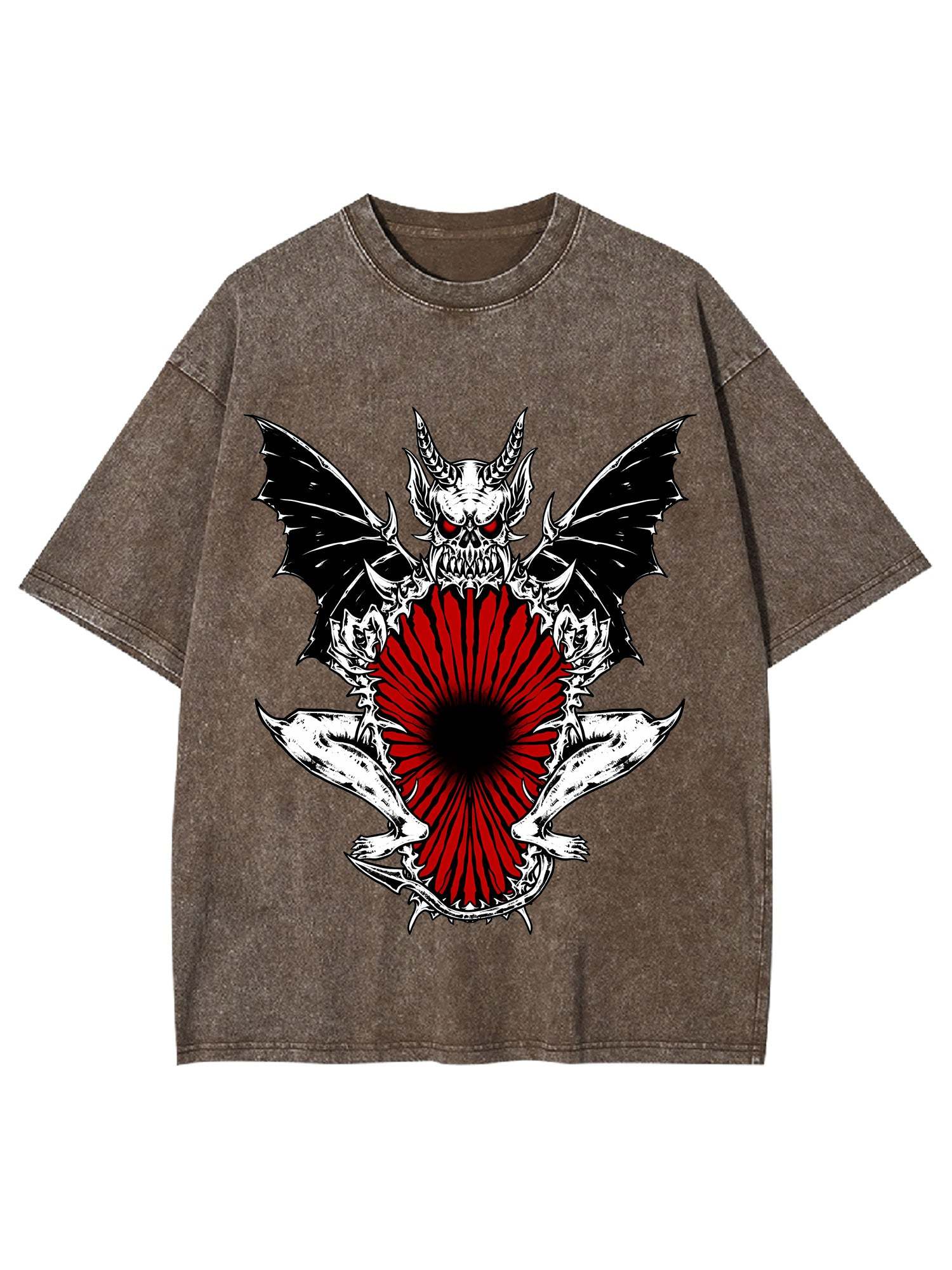 Demonic Embrace Washed Tshirt