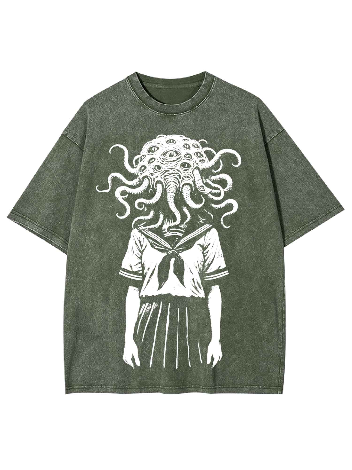 Tentacled Enigma Washed Tshirt