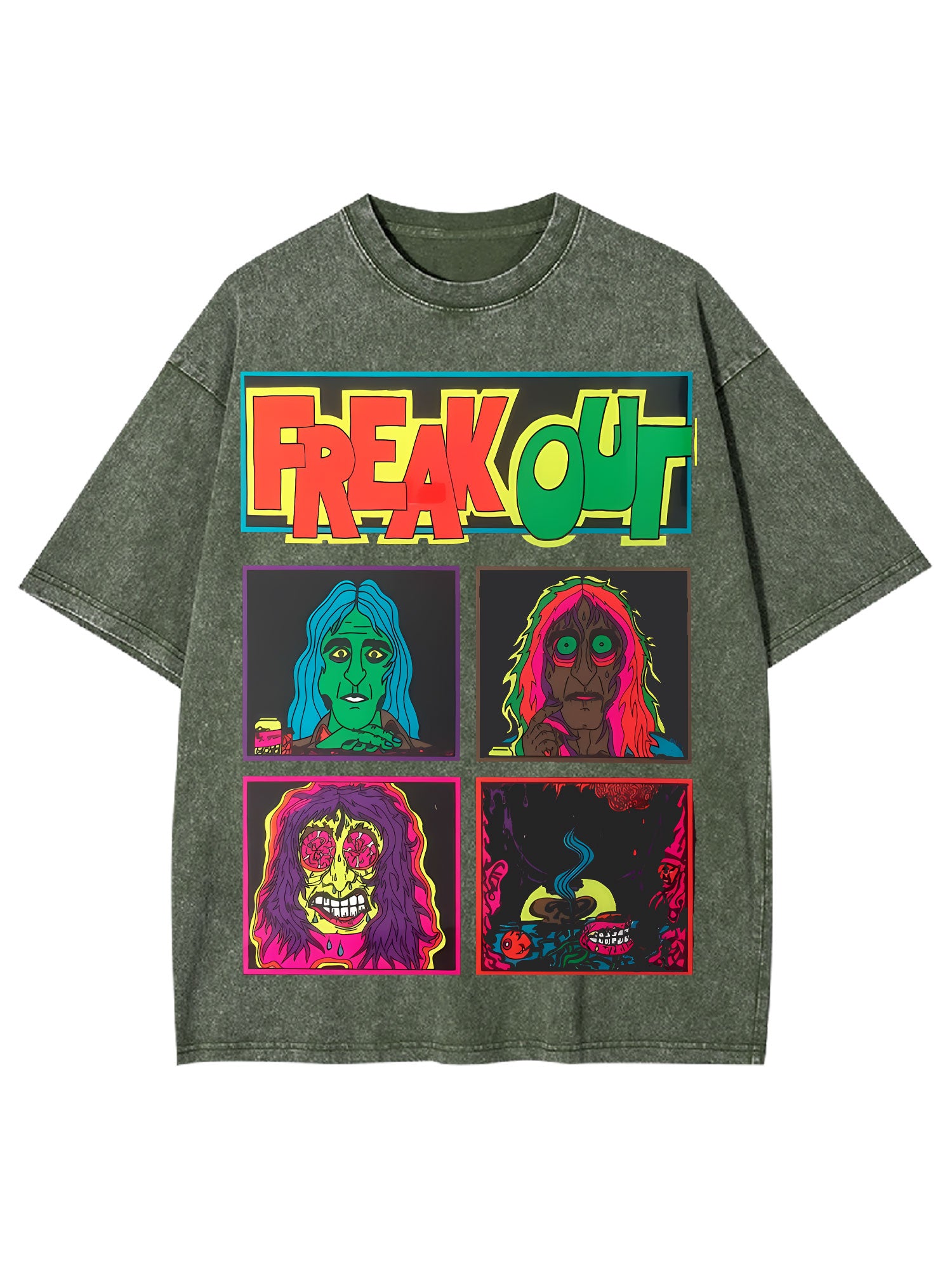 Freak Out Washed Tshirt