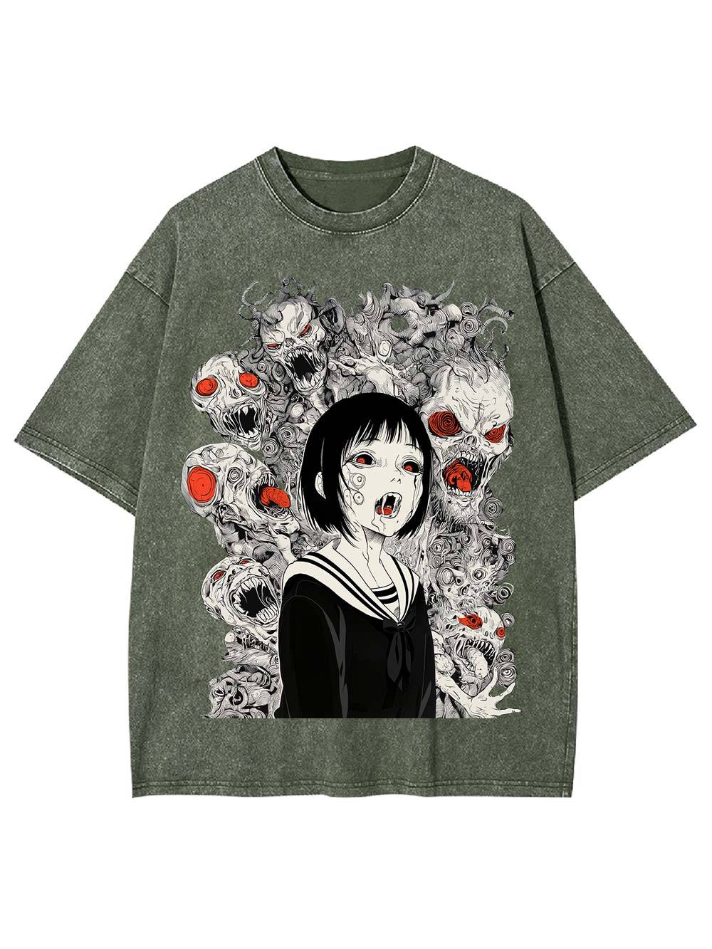 Haunted by the Horde Washed Tshirt