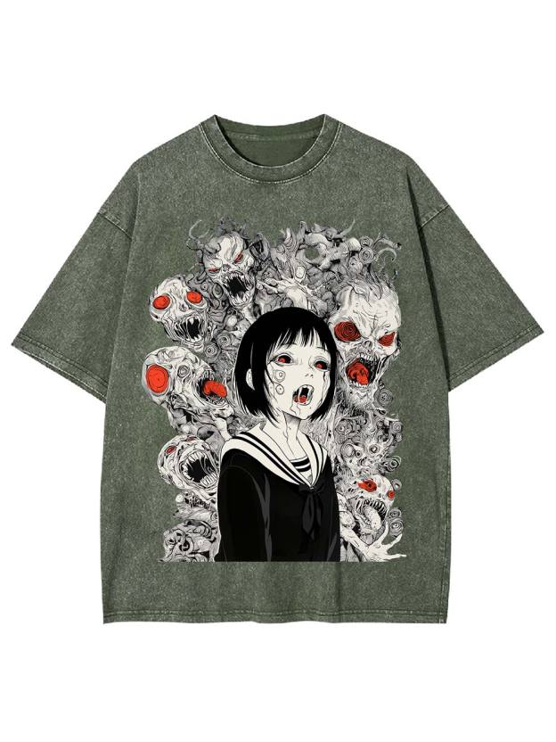 Haunted by the Horde Washed Tshirt