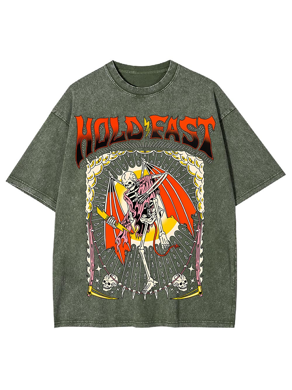 Hold Fast Washed Tshirt