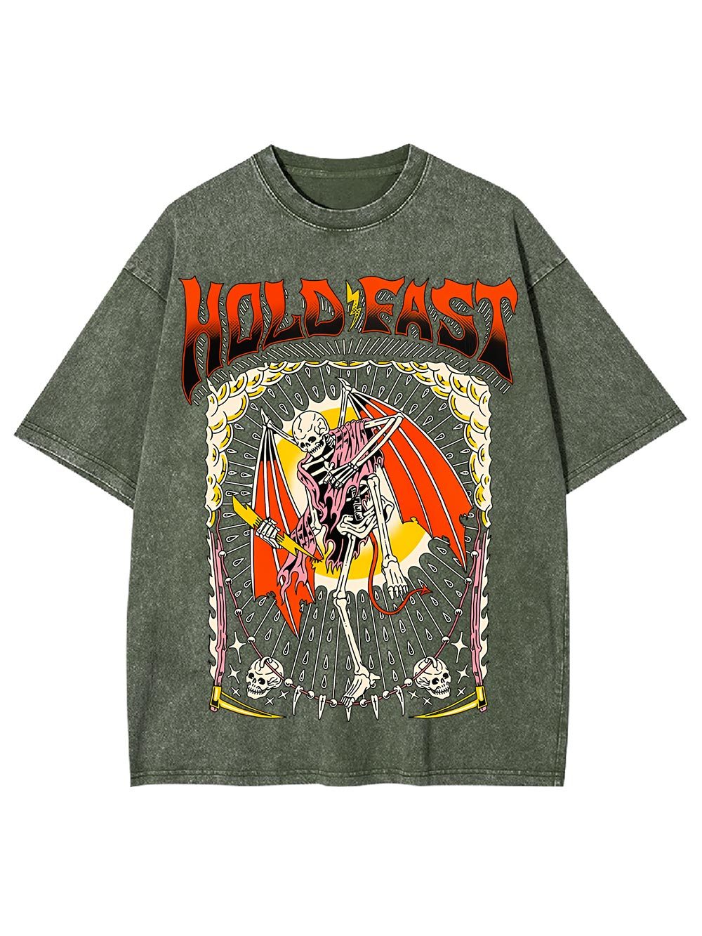 Hold Fast Washed Tshirt