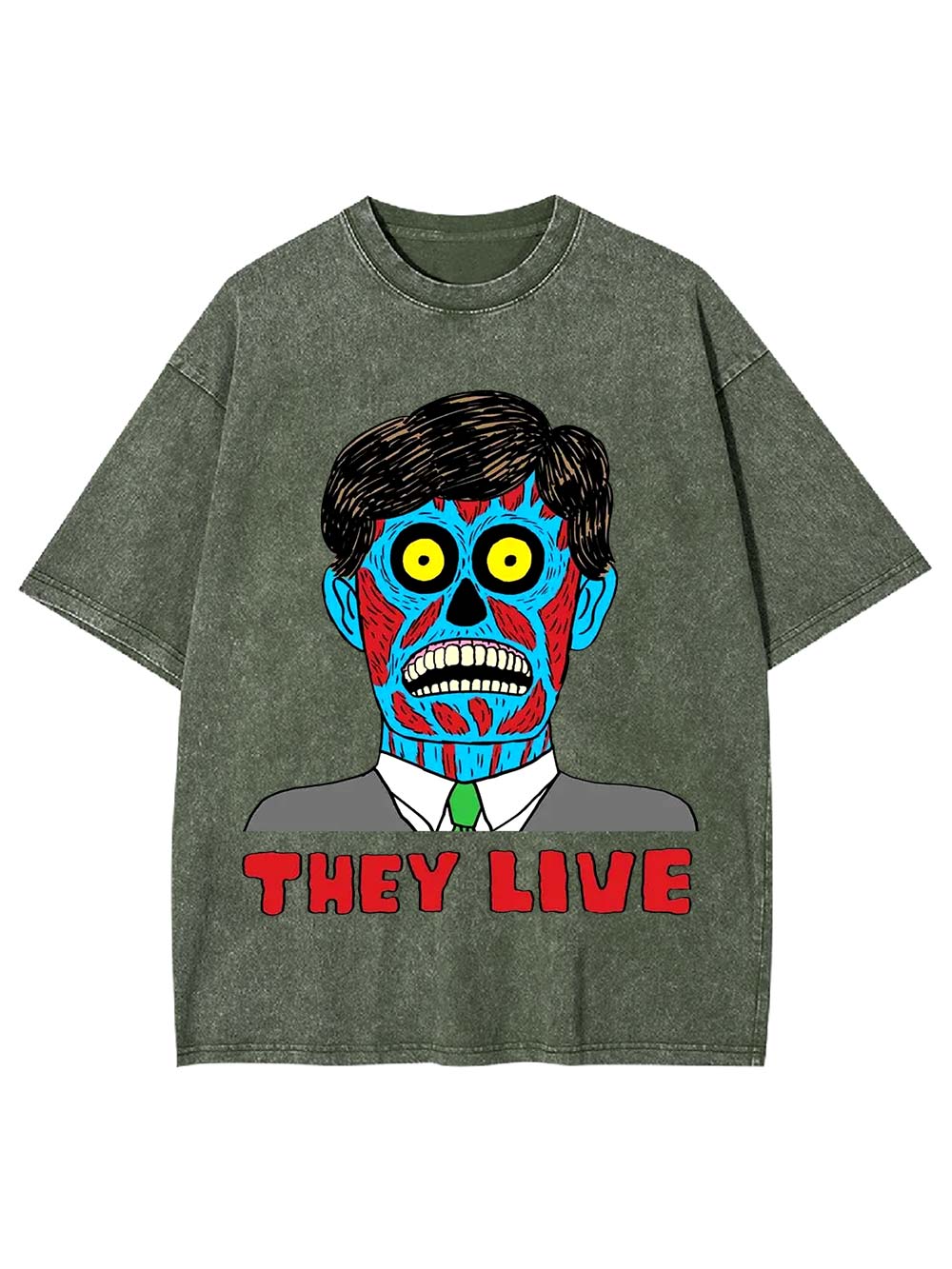 They Live Washed Tshirt