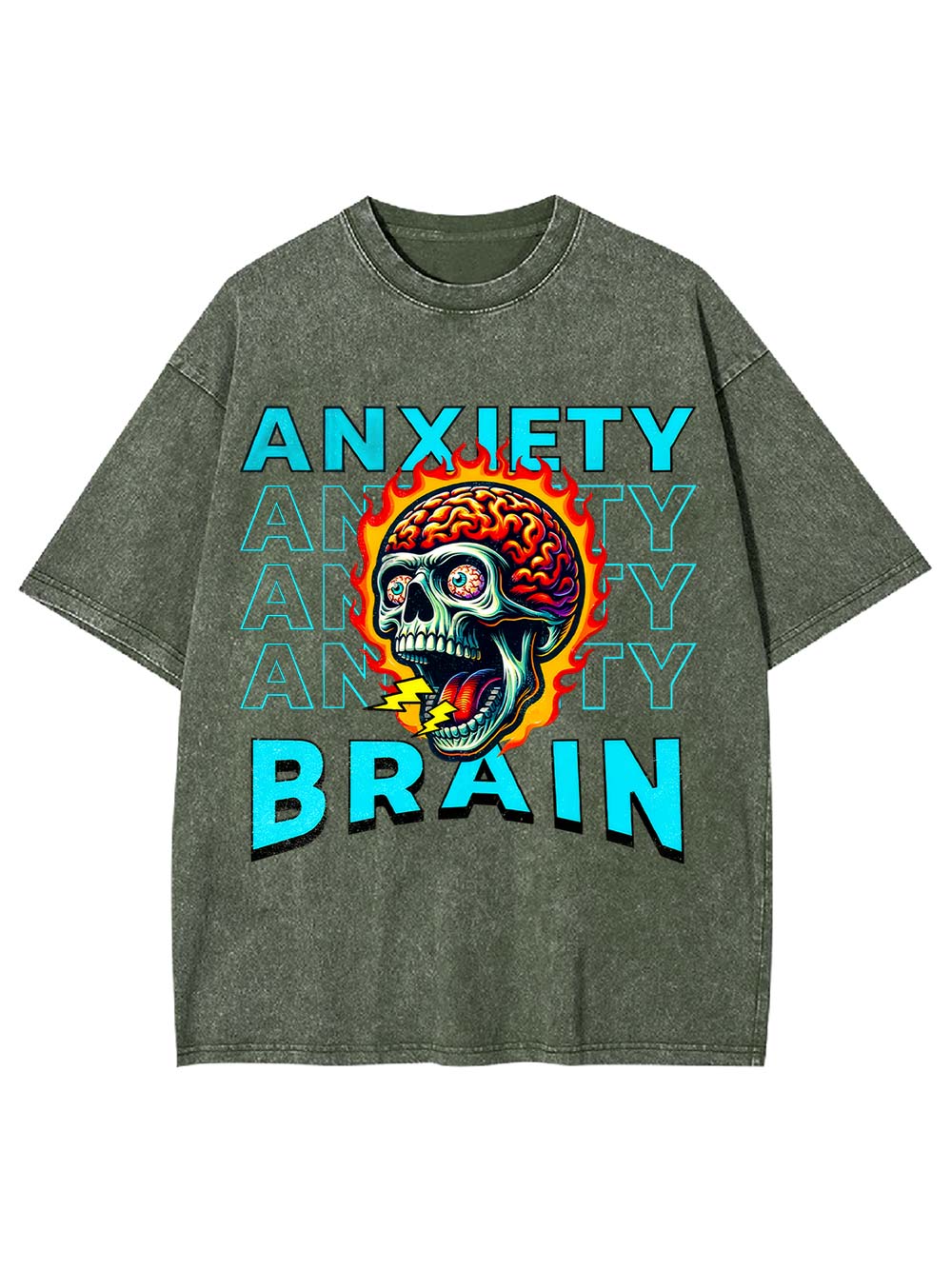 Anxiety Brain Washed Tshirt