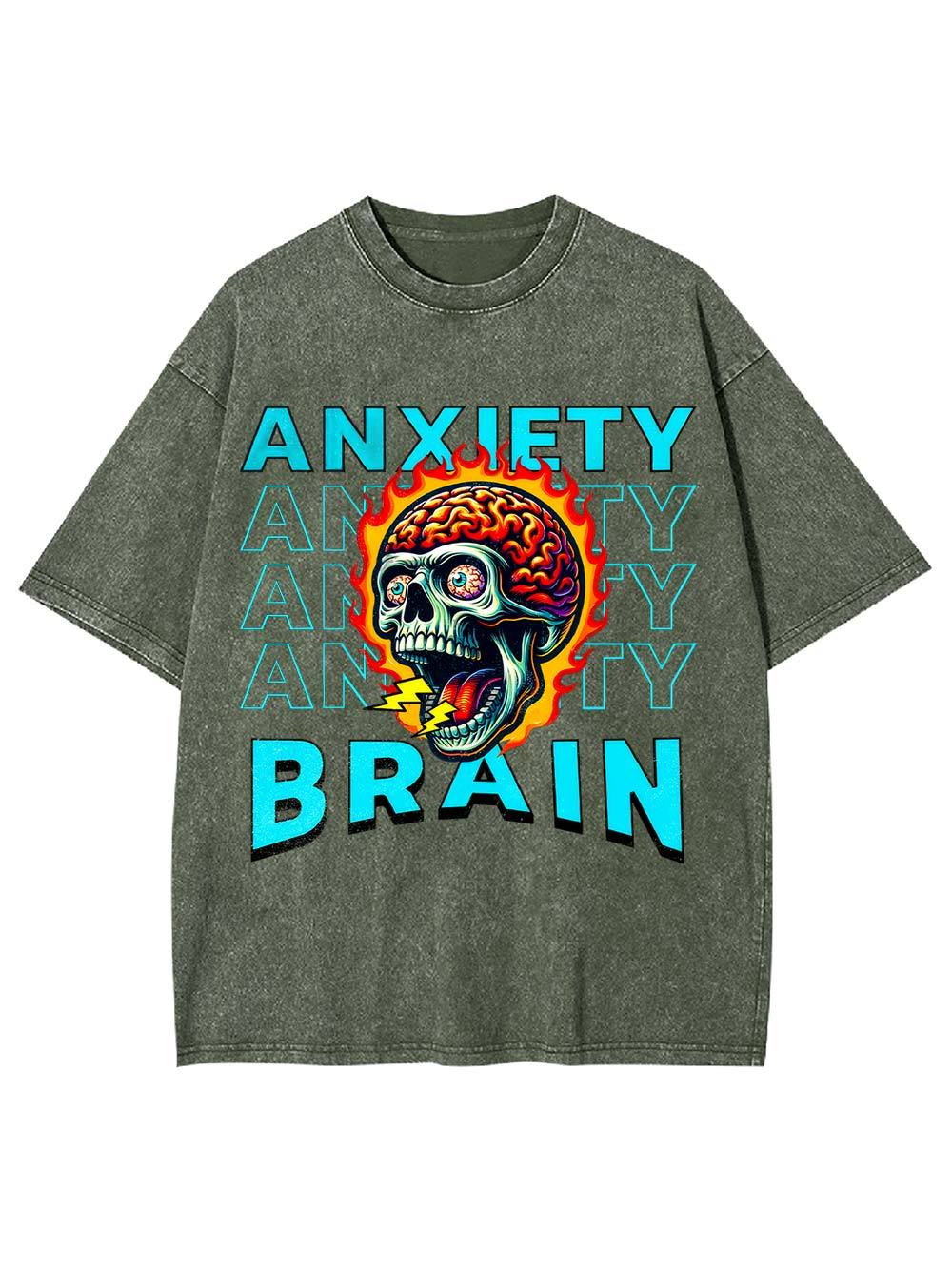 Anxiety Brain Washed Tshirt