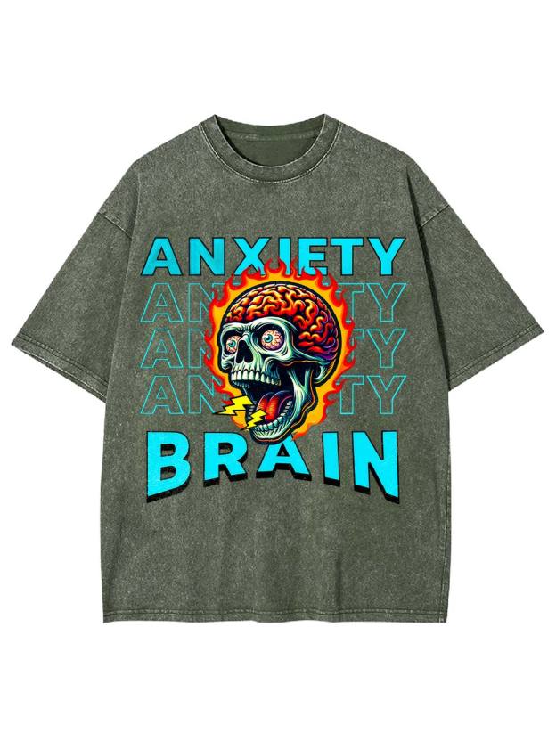 Anxiety Brain Washed Tshirt