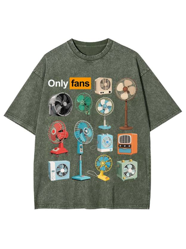 Only Fans Washed Tshirt