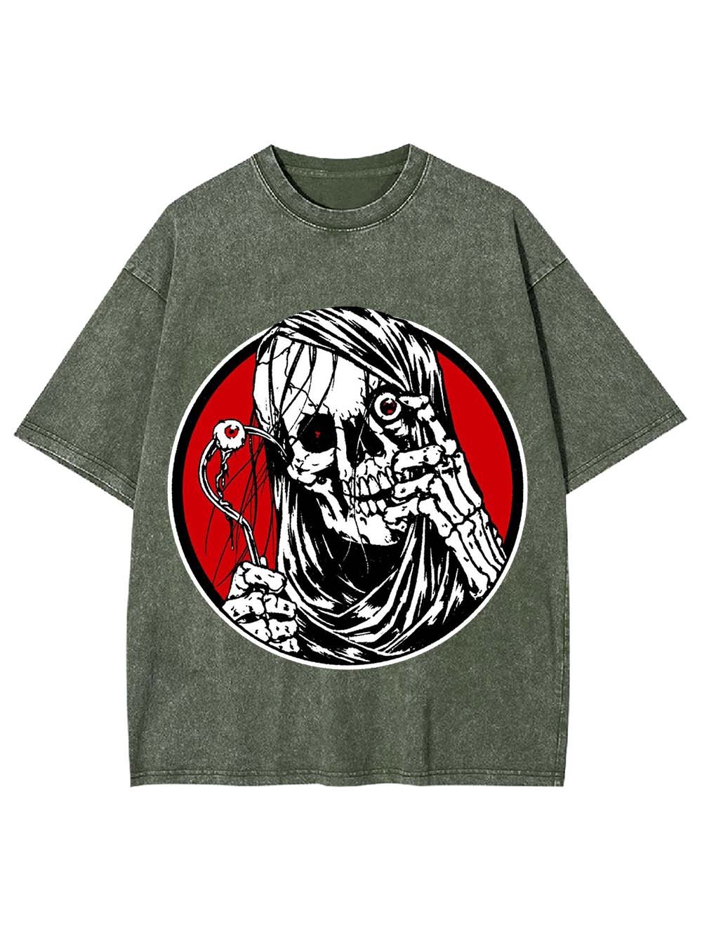 THE EYE OF DEATH WASHED TSHIRT