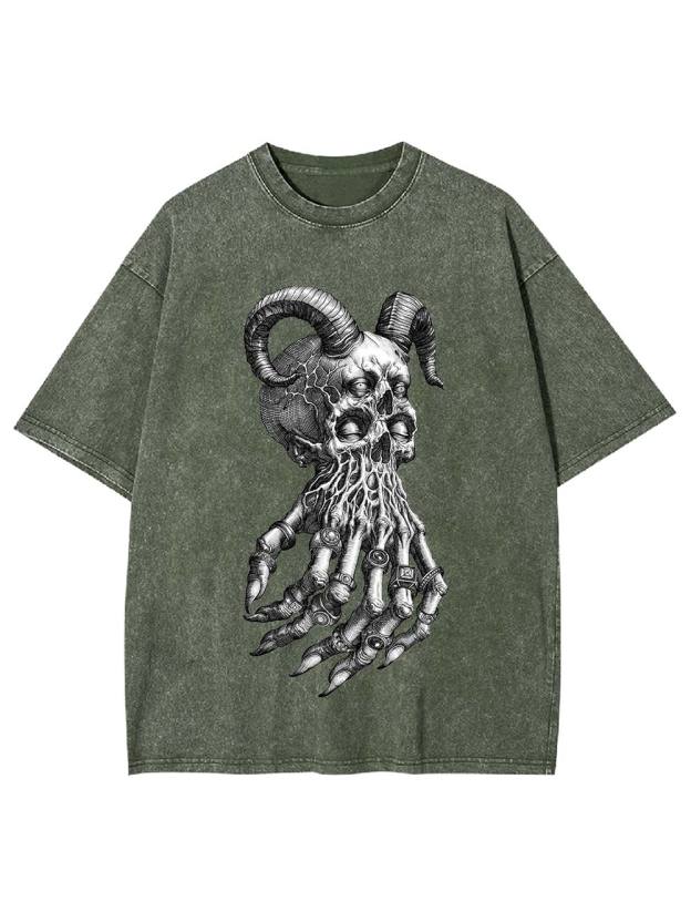 Infernal Grasp Washed Tshirt