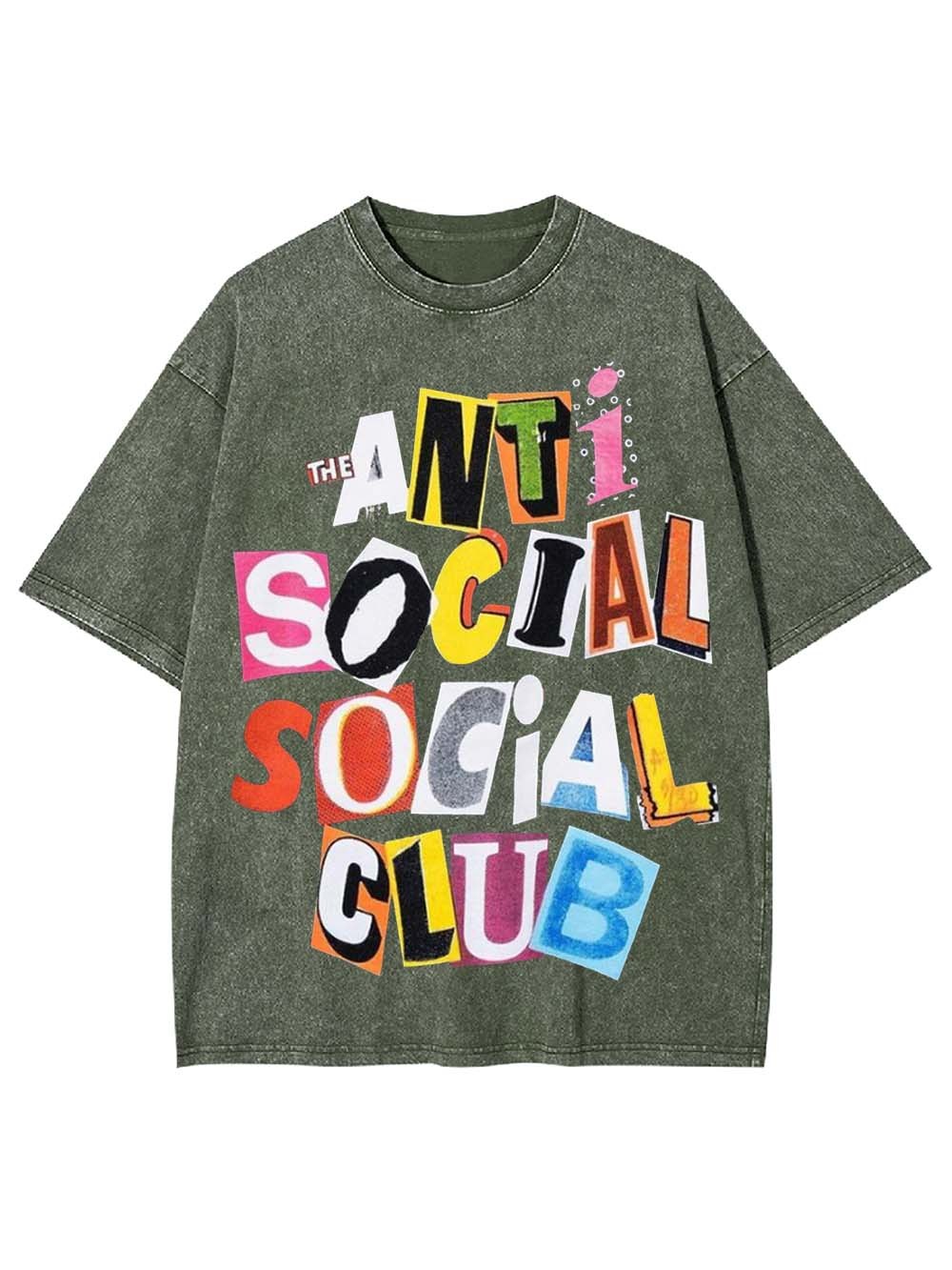 ANTI SOCIAL SOCIAL CLUB WASHED TSHIRT