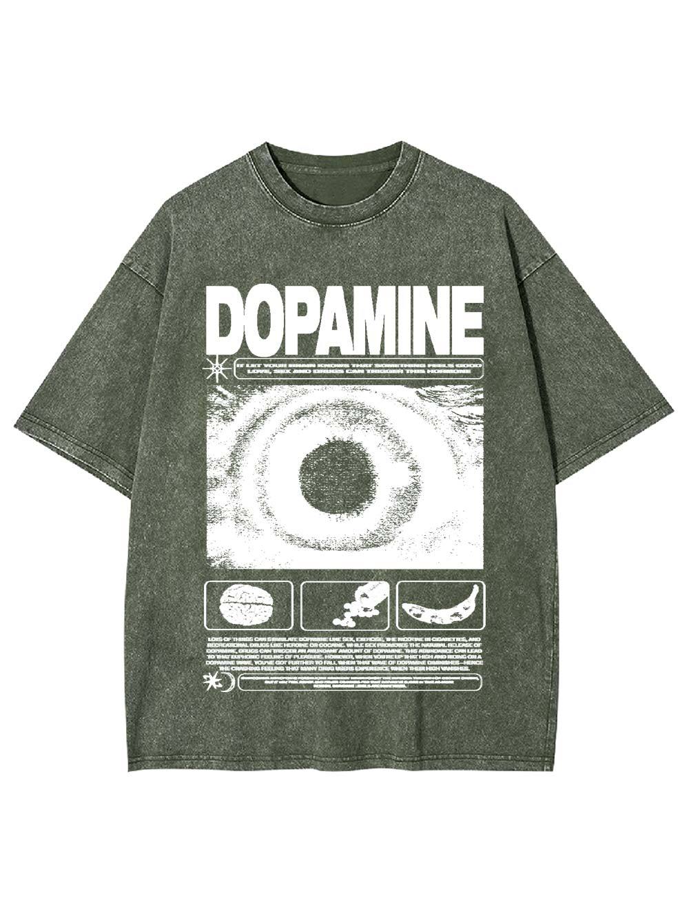 Dopamine Rush Washed Tshirt