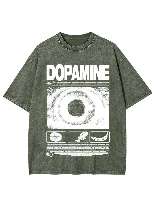 Dopamine Rush Washed Tshirt