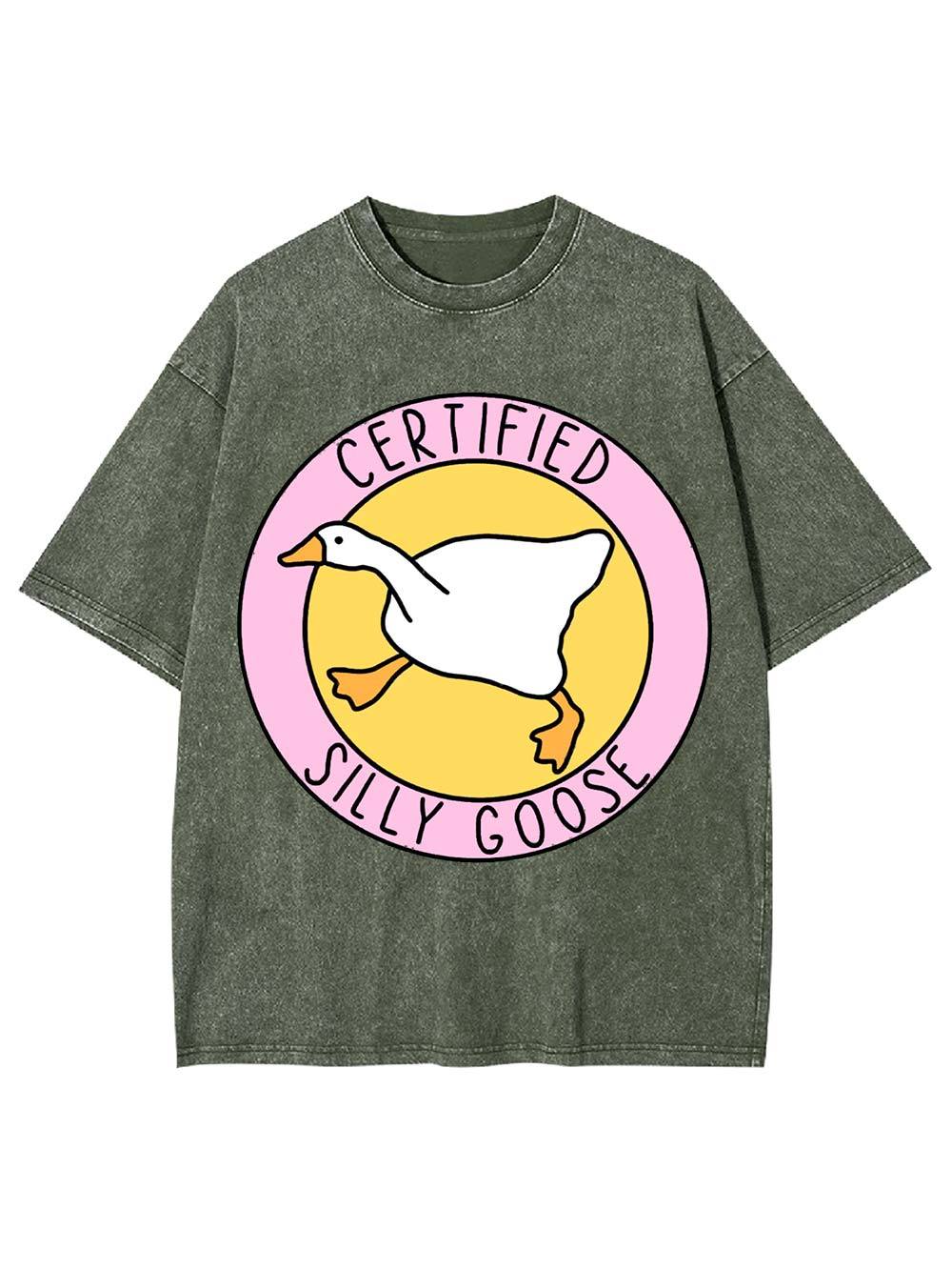 Certified Silly Goose Washed Tshirt