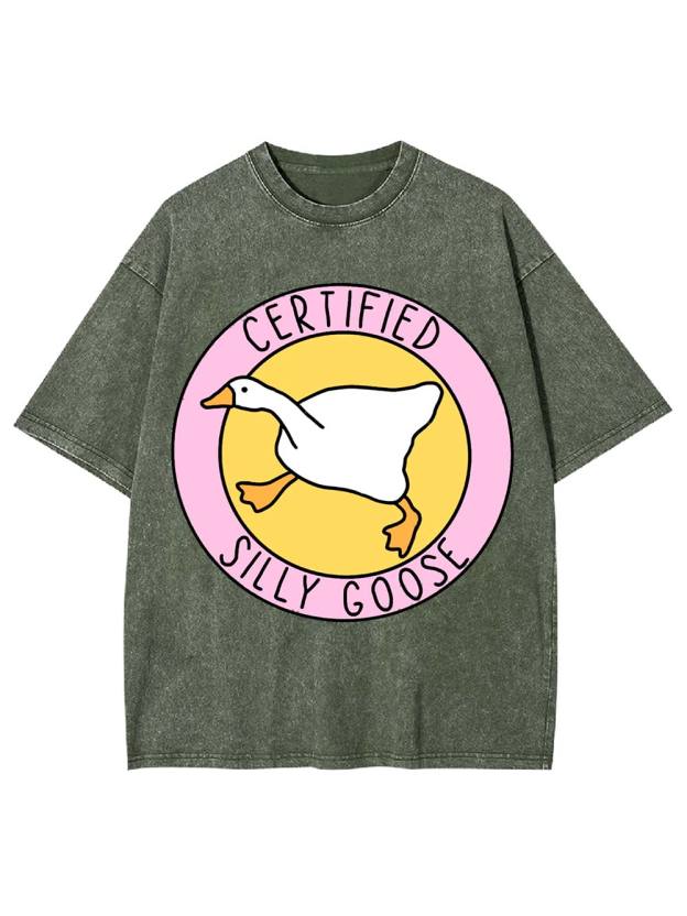 Certified Silly Goose Washed Tshirt
