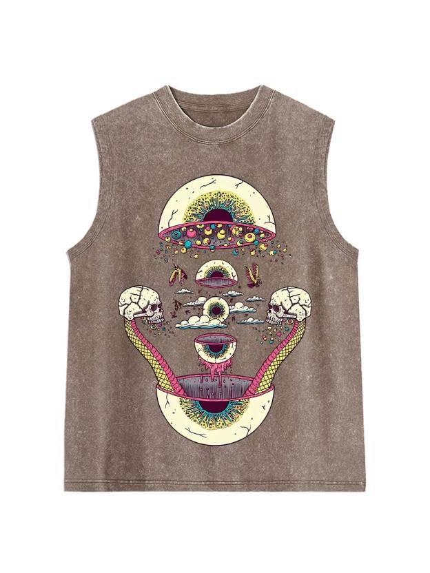 Cosmic Vision Washed Tank Top