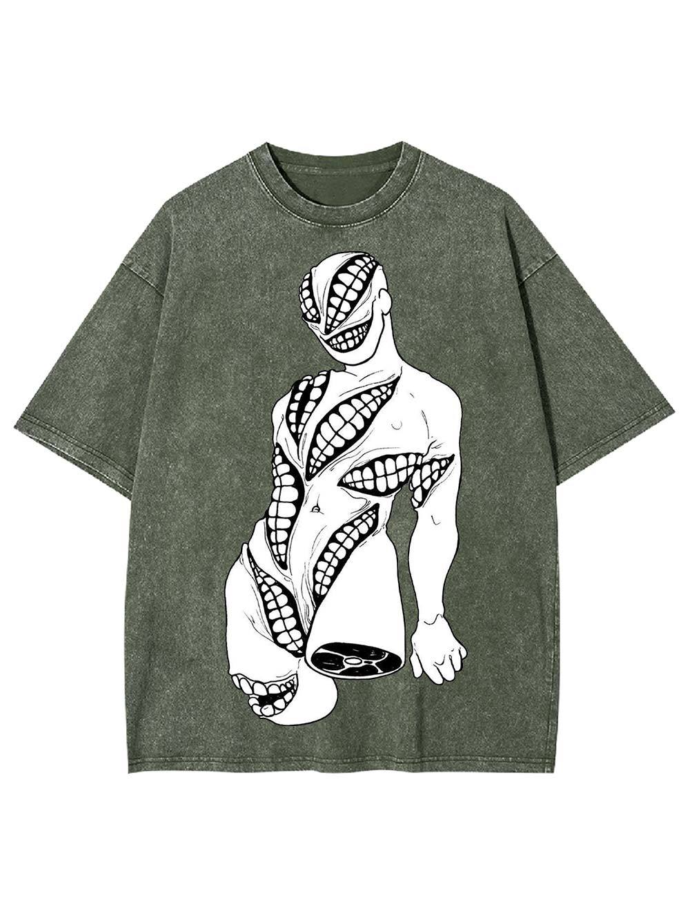 Toothed Entity Washed Tshirt