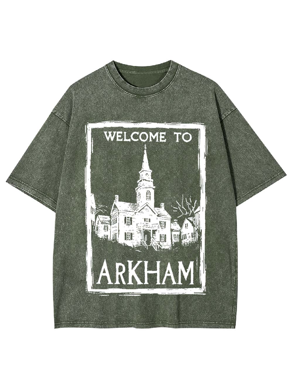 Welcome to Arkham Washed Tshirt