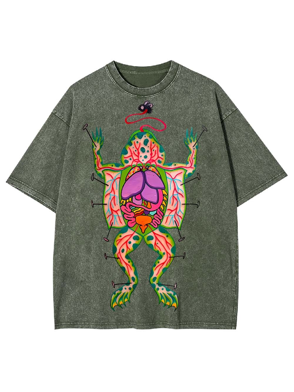 DISSECTED VITALITY WASHED TSHIRT