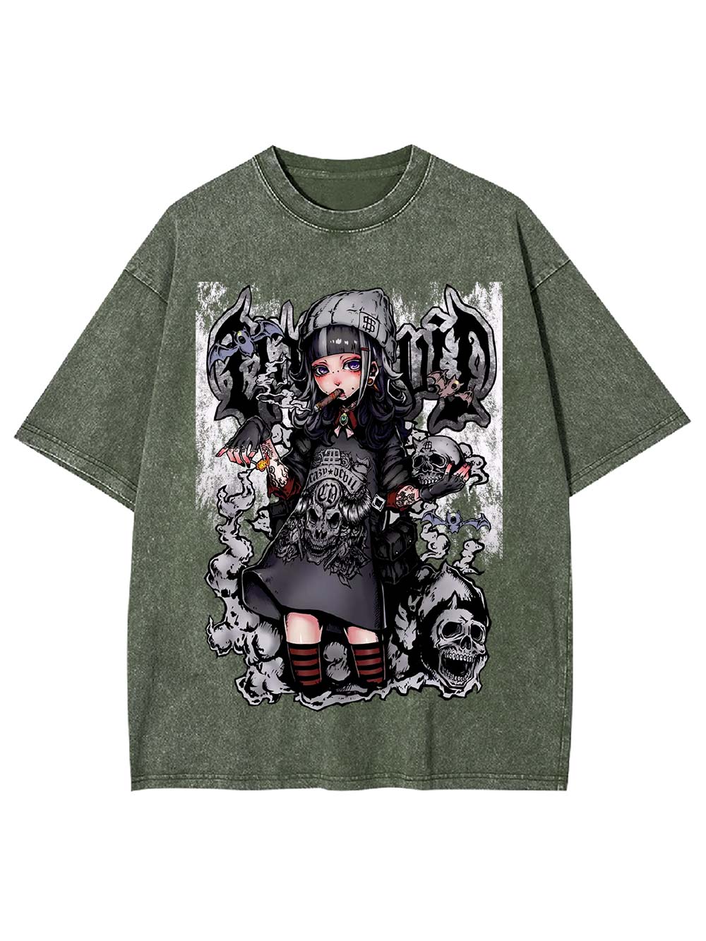 Gothic Reape Washed Tshirt