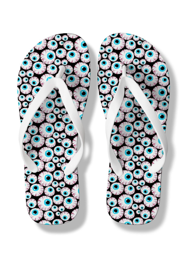 GAZE GALORE FLIP FLOPS