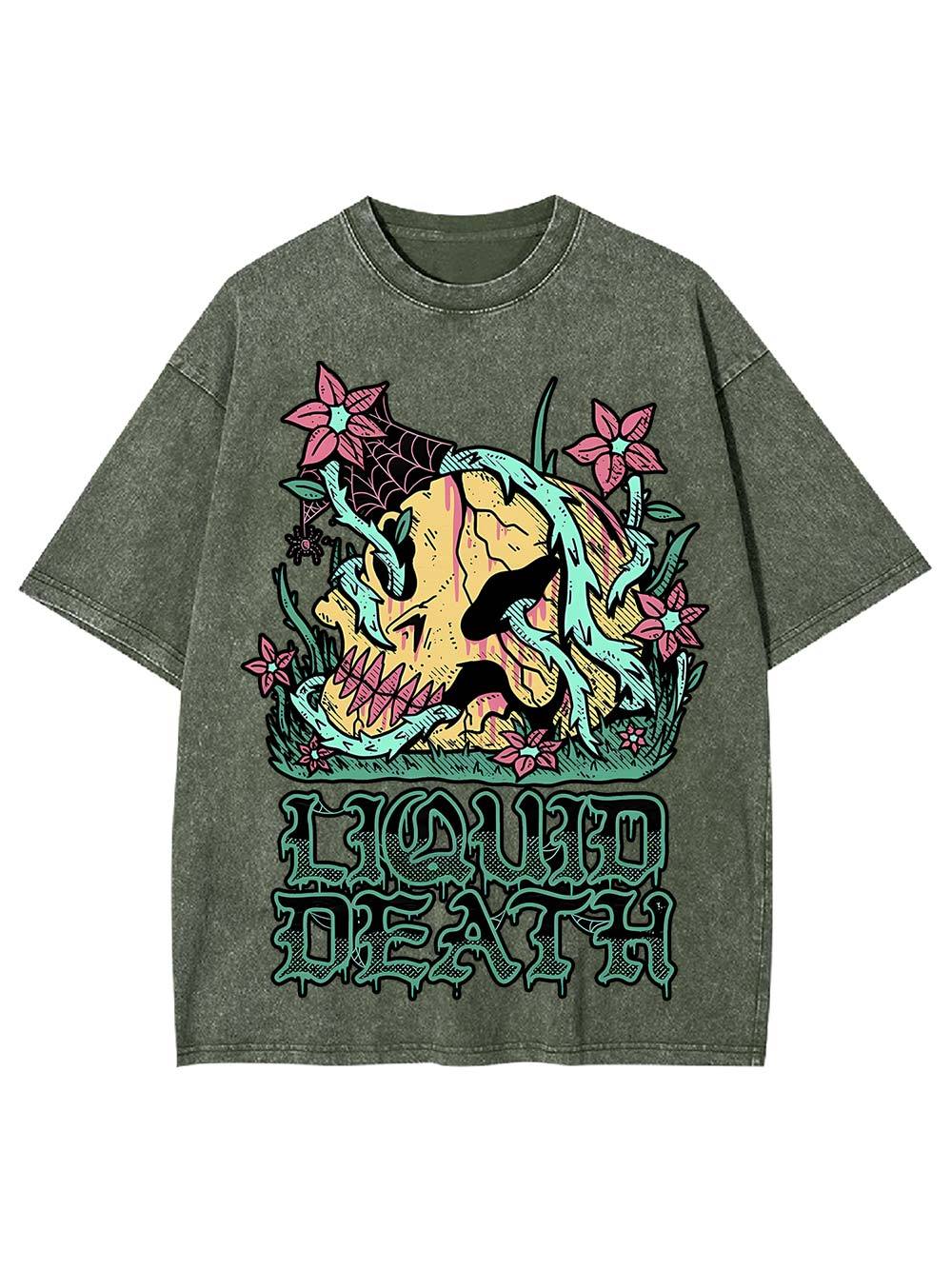 Liquid Death Washed Tshirt