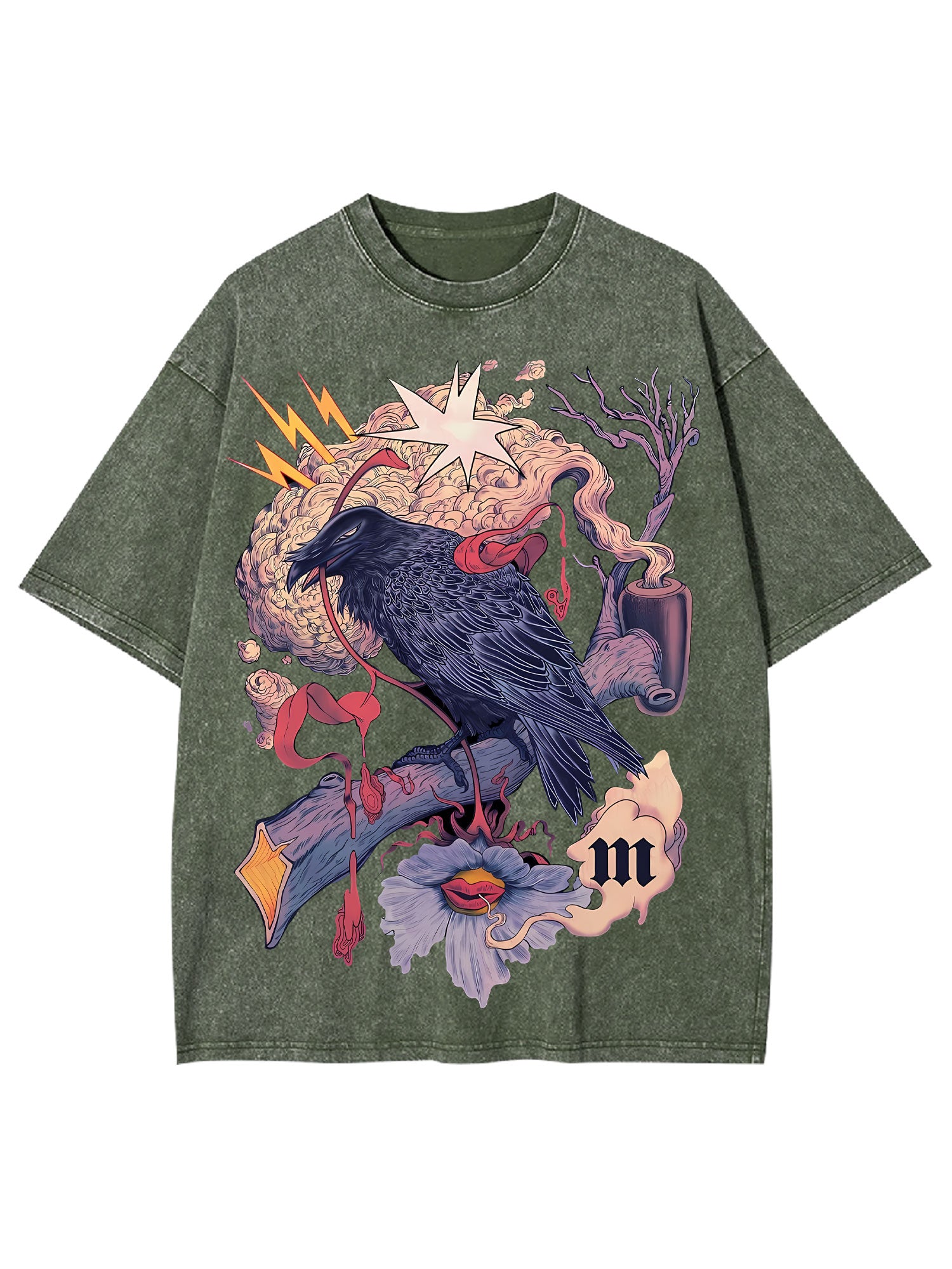 Ghost Crow Washed Tshirt