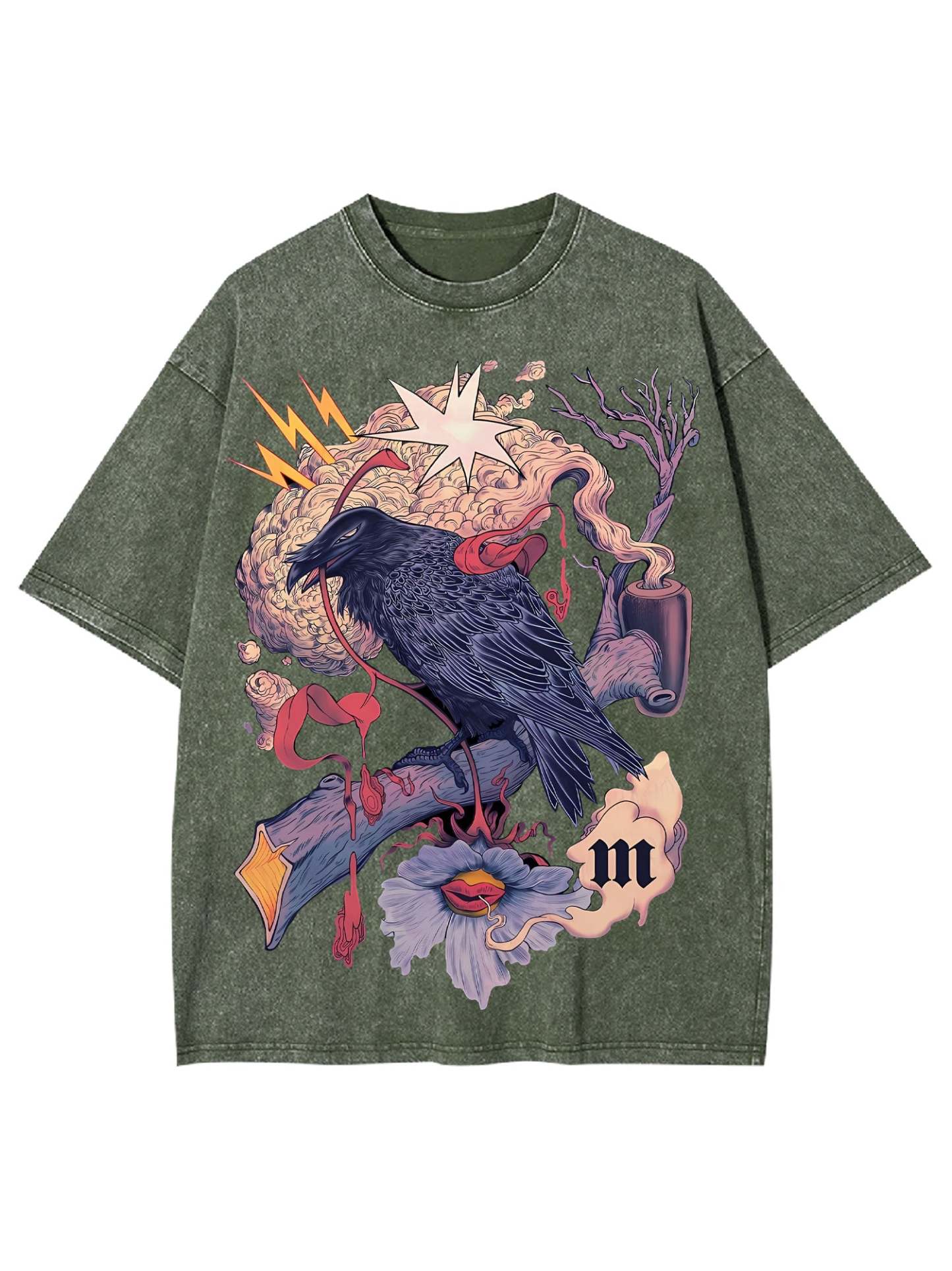 Ghost Crow Washed Tshirt