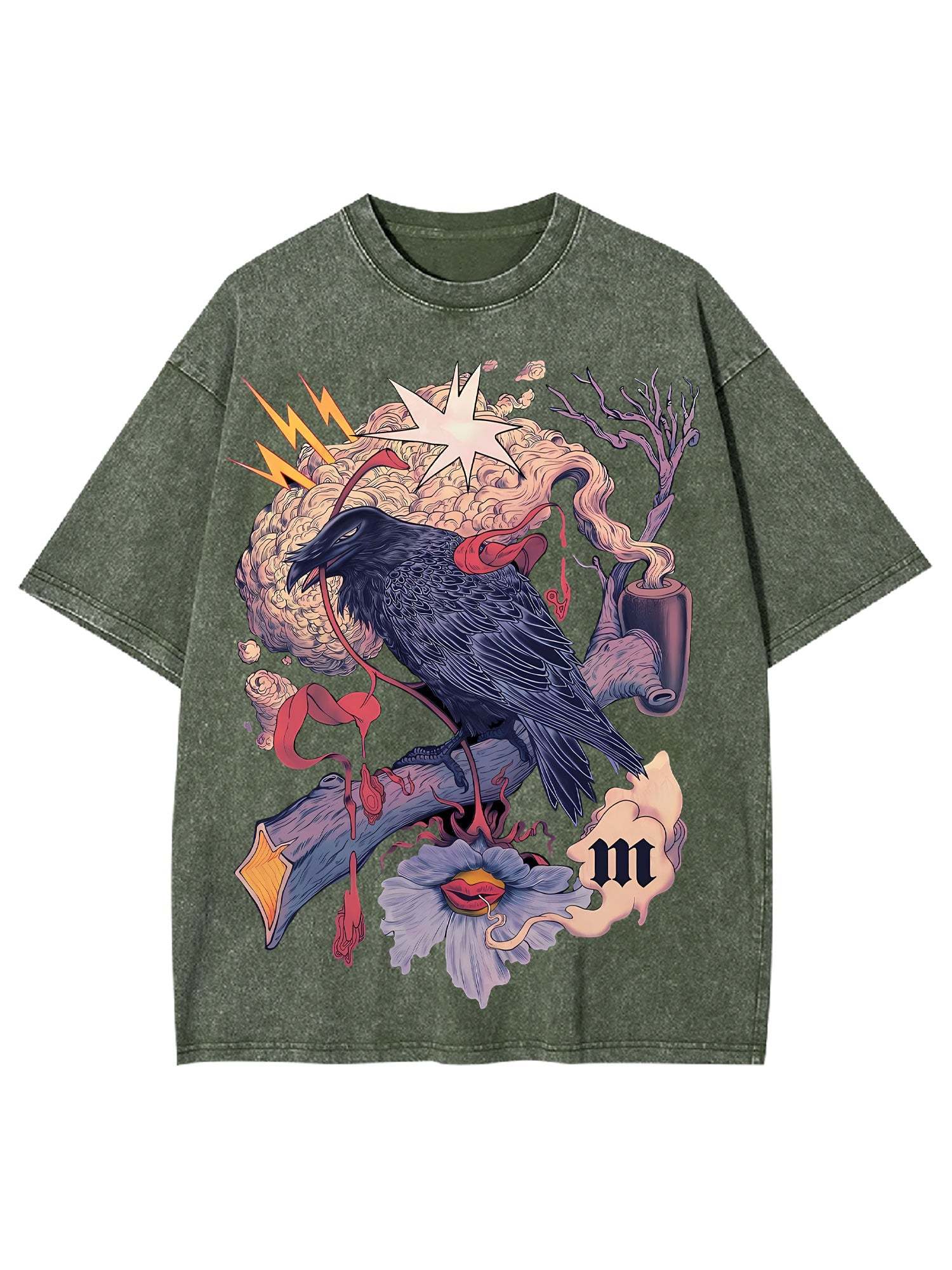 Ghost Crow Washed Tshirt