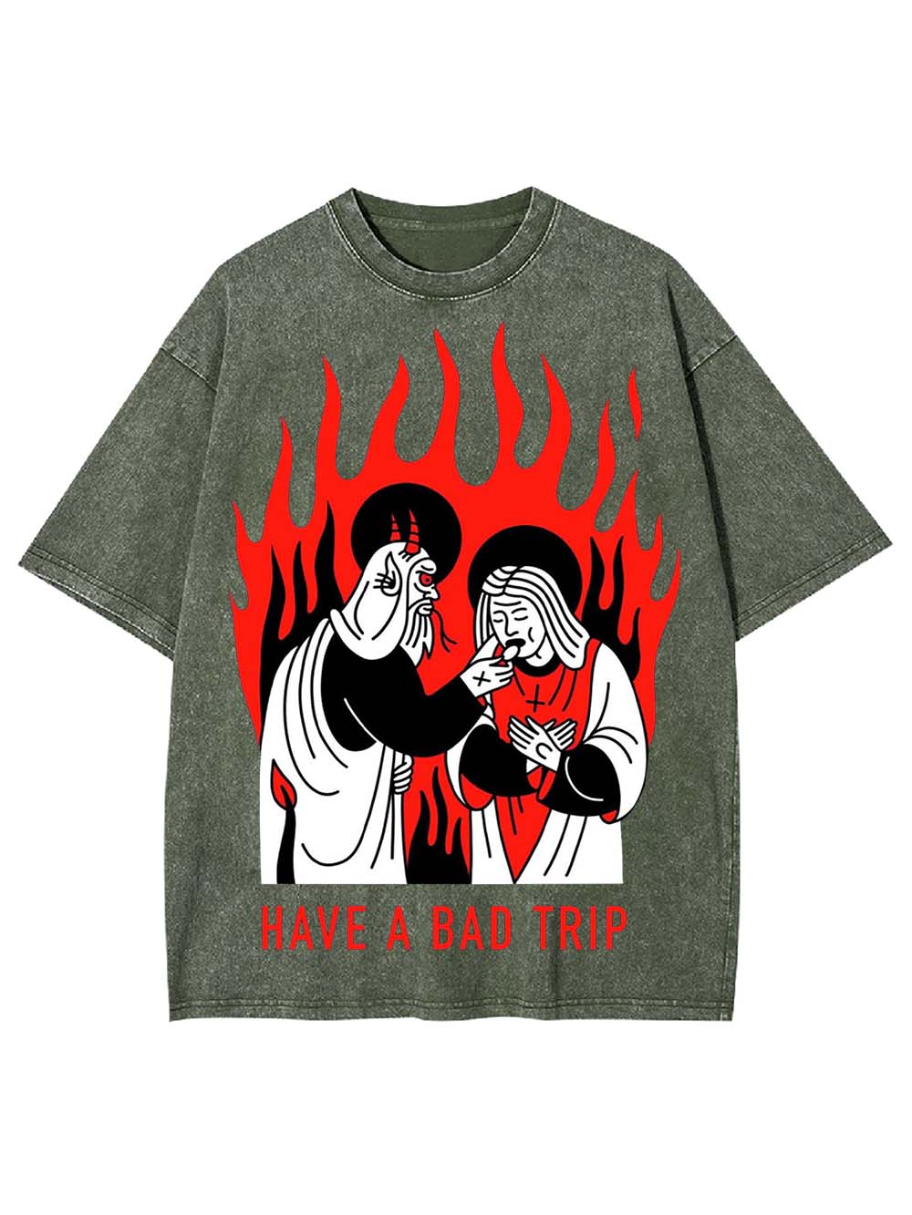 Have A Bad Trip Washed Tshirt