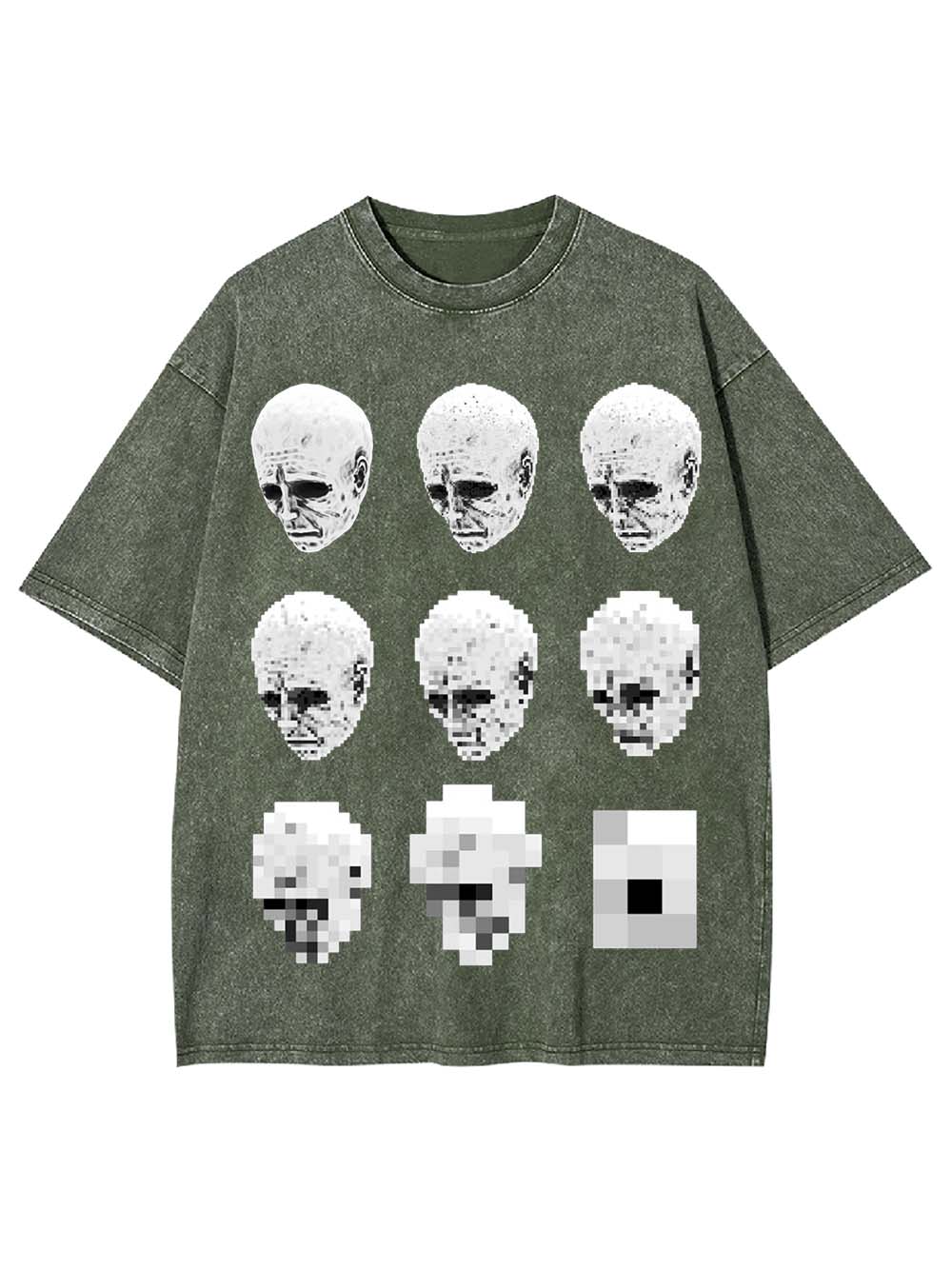 Descent into Pixels Washed Tshirt