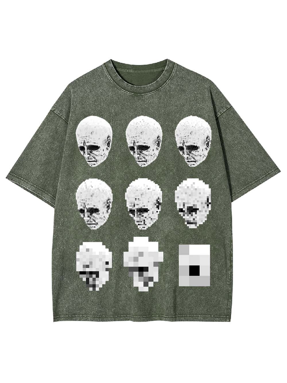 Descent into Pixels Washed Tshirt