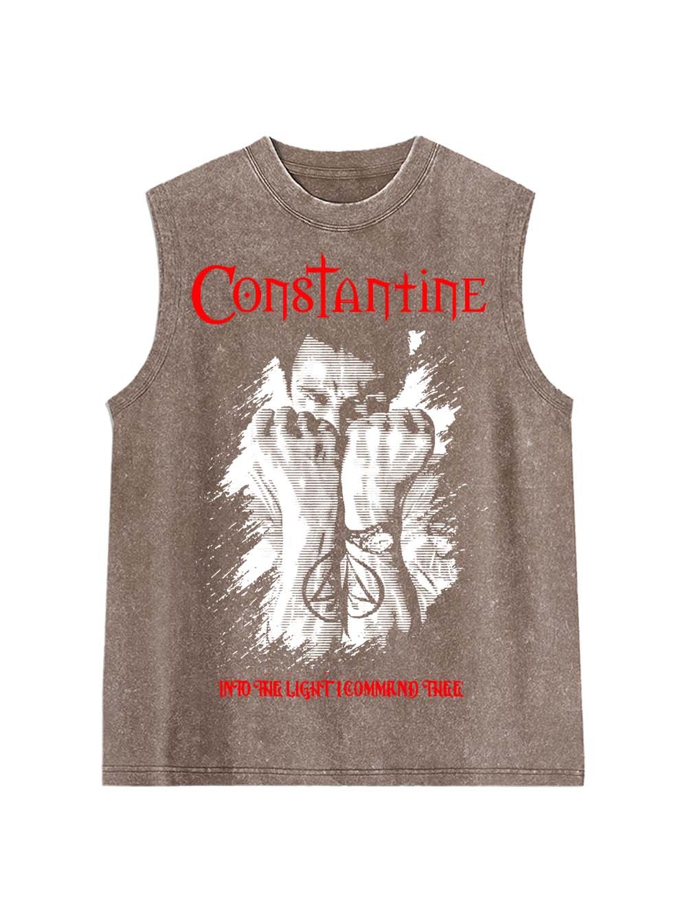 Into the Light Washed Tank Top