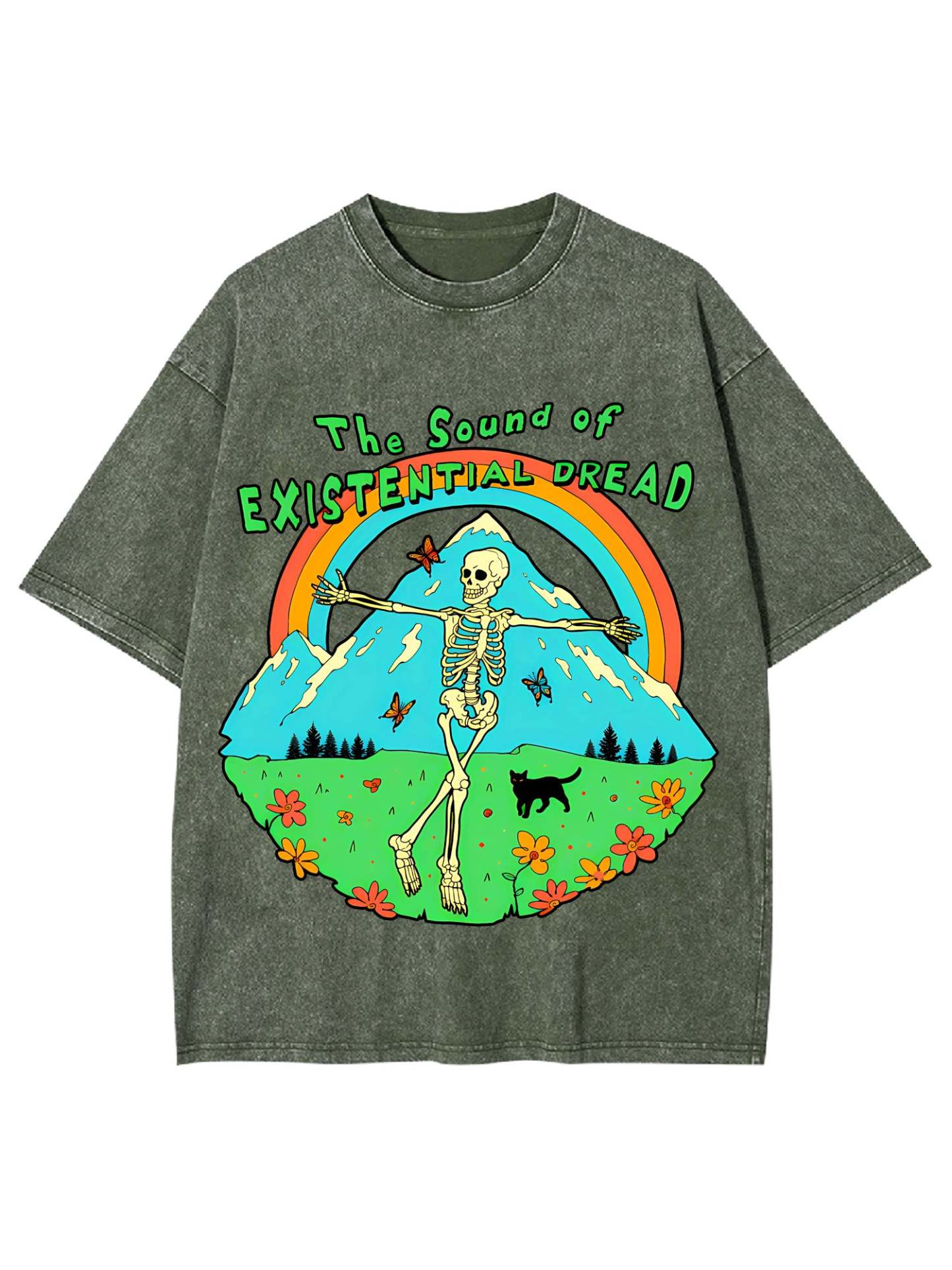 The Sound Of Existential Dread Washed Tshirt