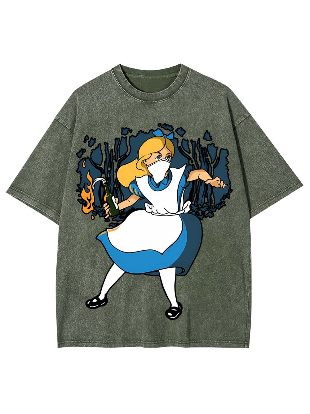 Bad Girl Washed Tshirt