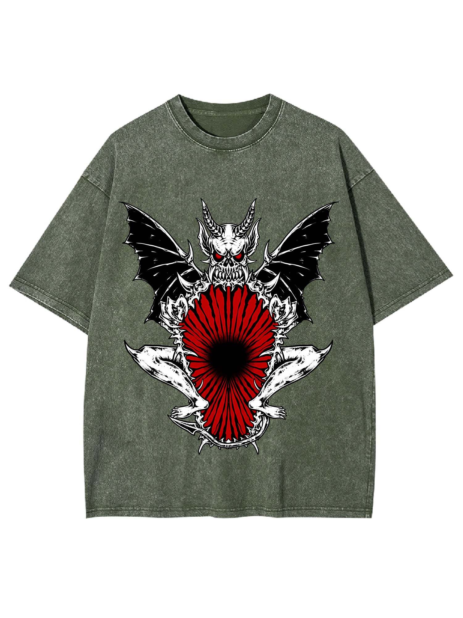 Demonic Embrace Washed Tshirt