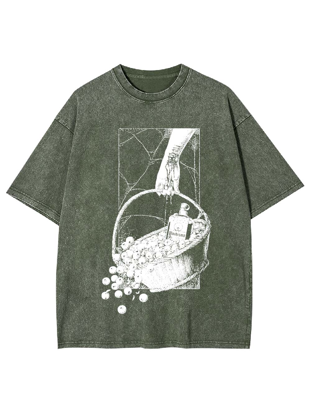 Eyes in the Basket Washed Tshirt