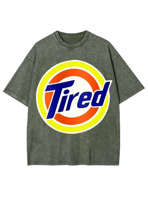 Tired Washed Tshirt