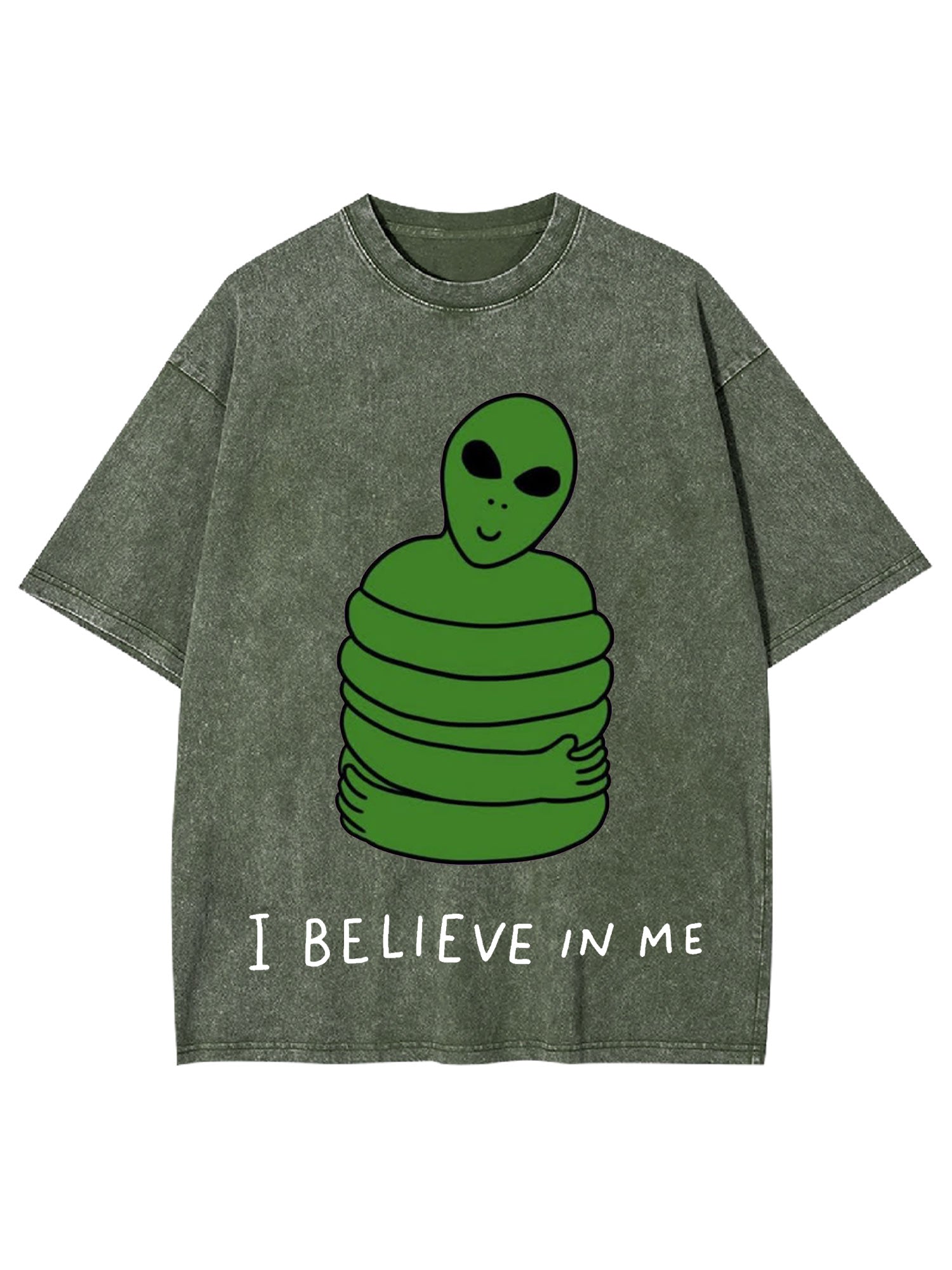 I Believe In Me Washed Tshirt