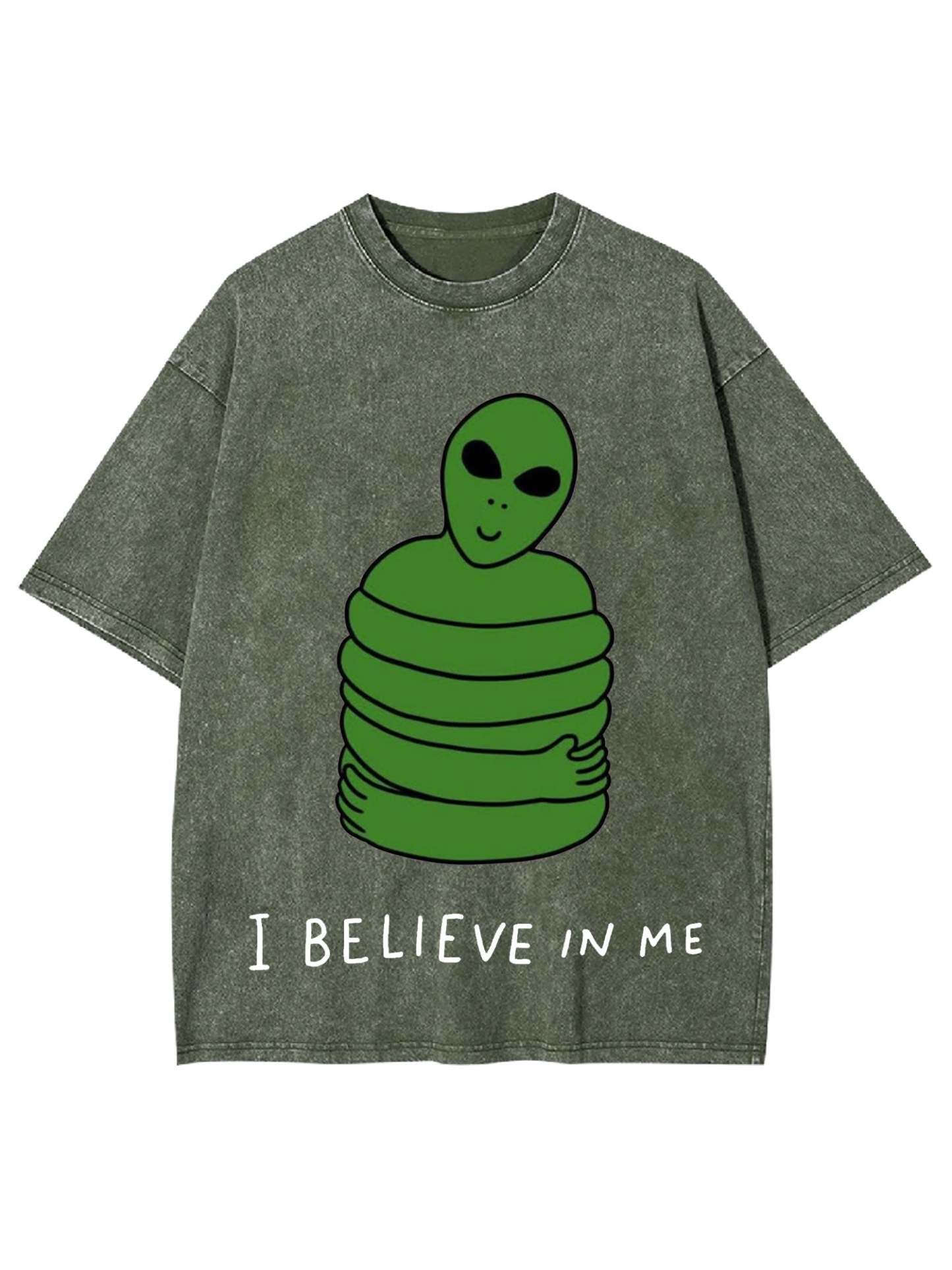I Believe In Me Washed Tshirt